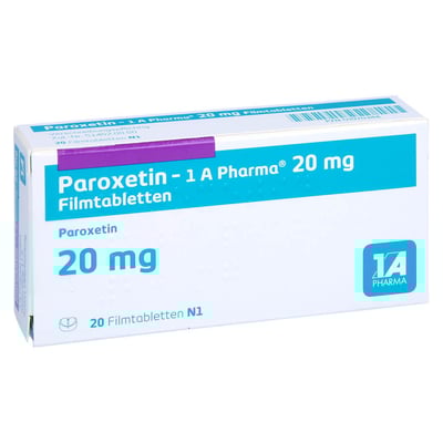Paroxetin-1 A Pharma 20mg Filmtabletten