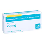 Simvastatin-1A Pharma 20 mg Produktbild 1