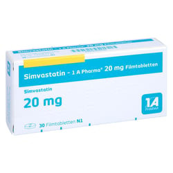 Simvastatin-1A Pharma 20 mg