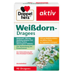 Doppelherz Weißdorn Dragees
