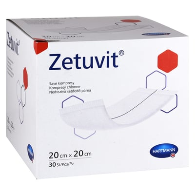 Zetuvit Saugkompressen unsteril 20x20 cm Paul Hartmann