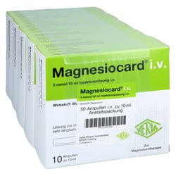 Magnesiocard i.v. 3 mmol Injektionslösung