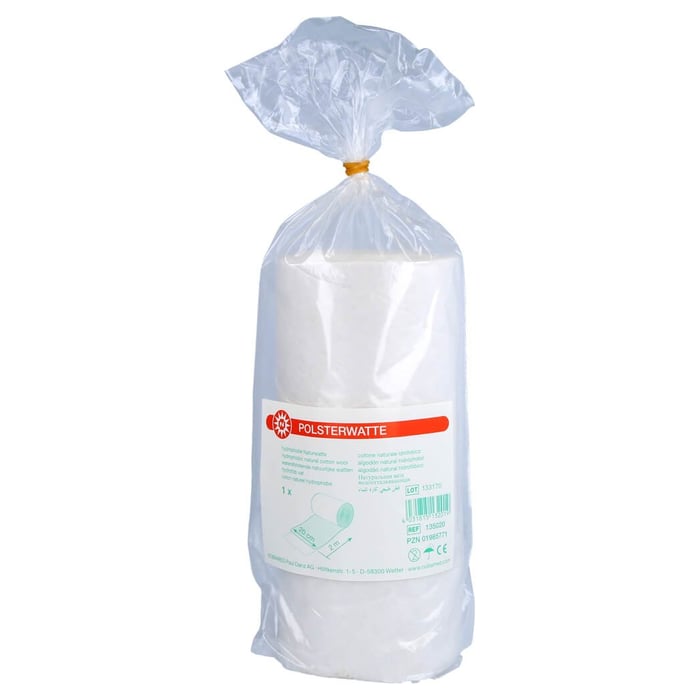 Polsterwatte gerollt 20 cmx2 m