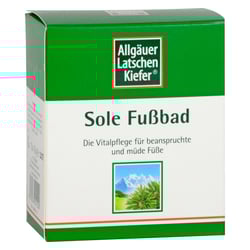 Allgäuer Latschenkiefer Sole Fußbad