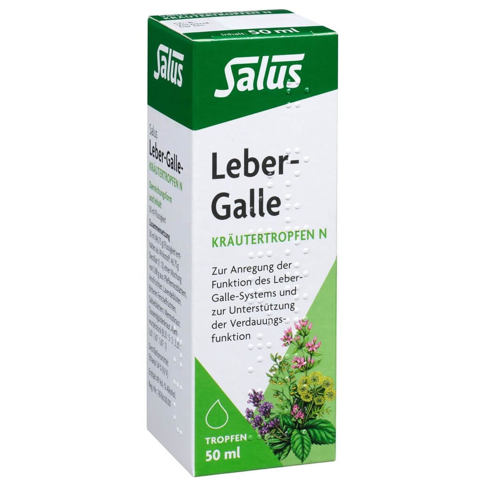 Leber-Galle-Kräutertropfen N Salus