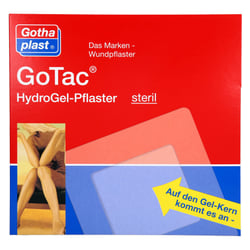 Gotac HydroGel-Pflaster L 10x10 cm steril