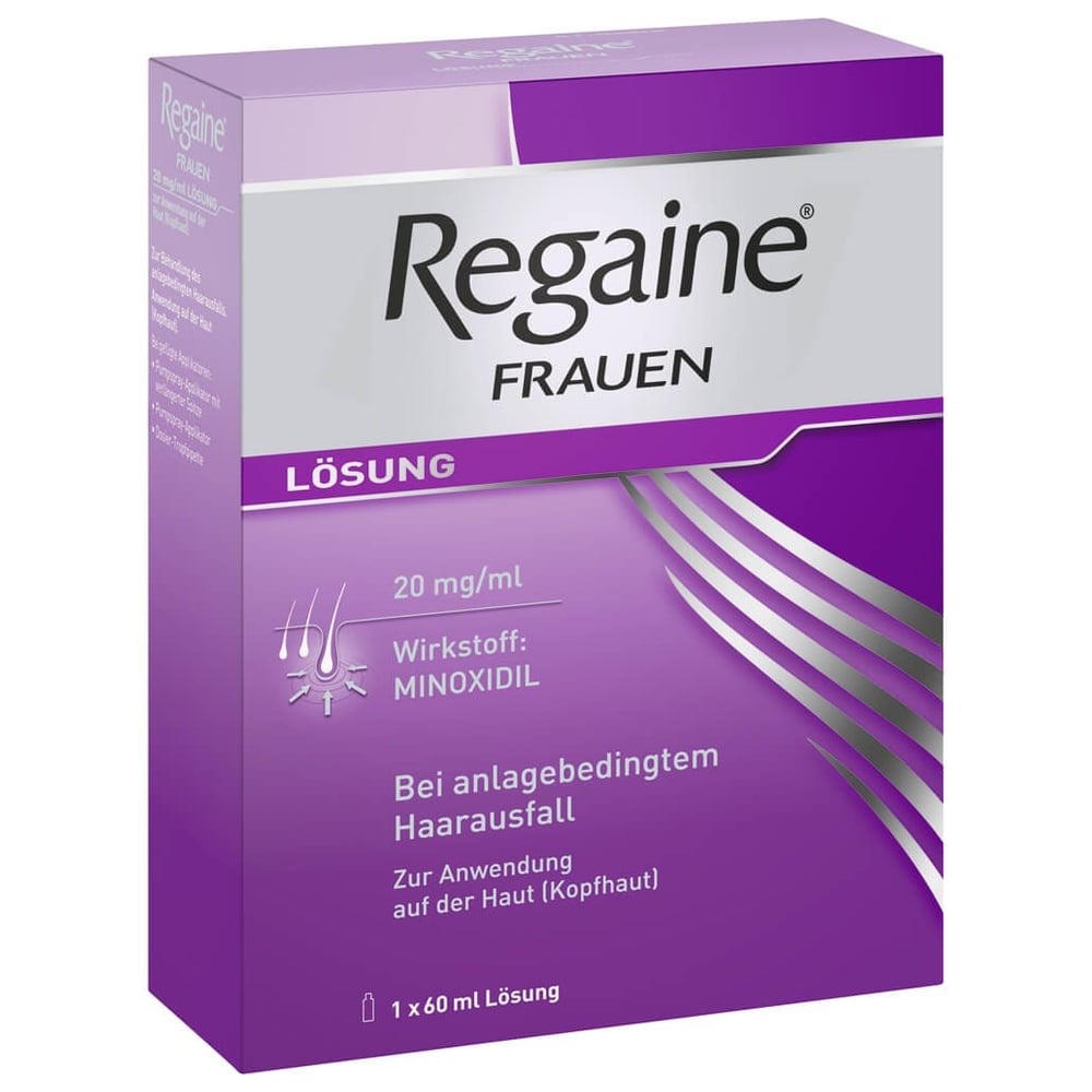 Regaine Frauen 20 mg/ml Lösung zur Anwendung auf der Haut (Kopfhaut)