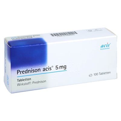 Prednison acis 5 mg