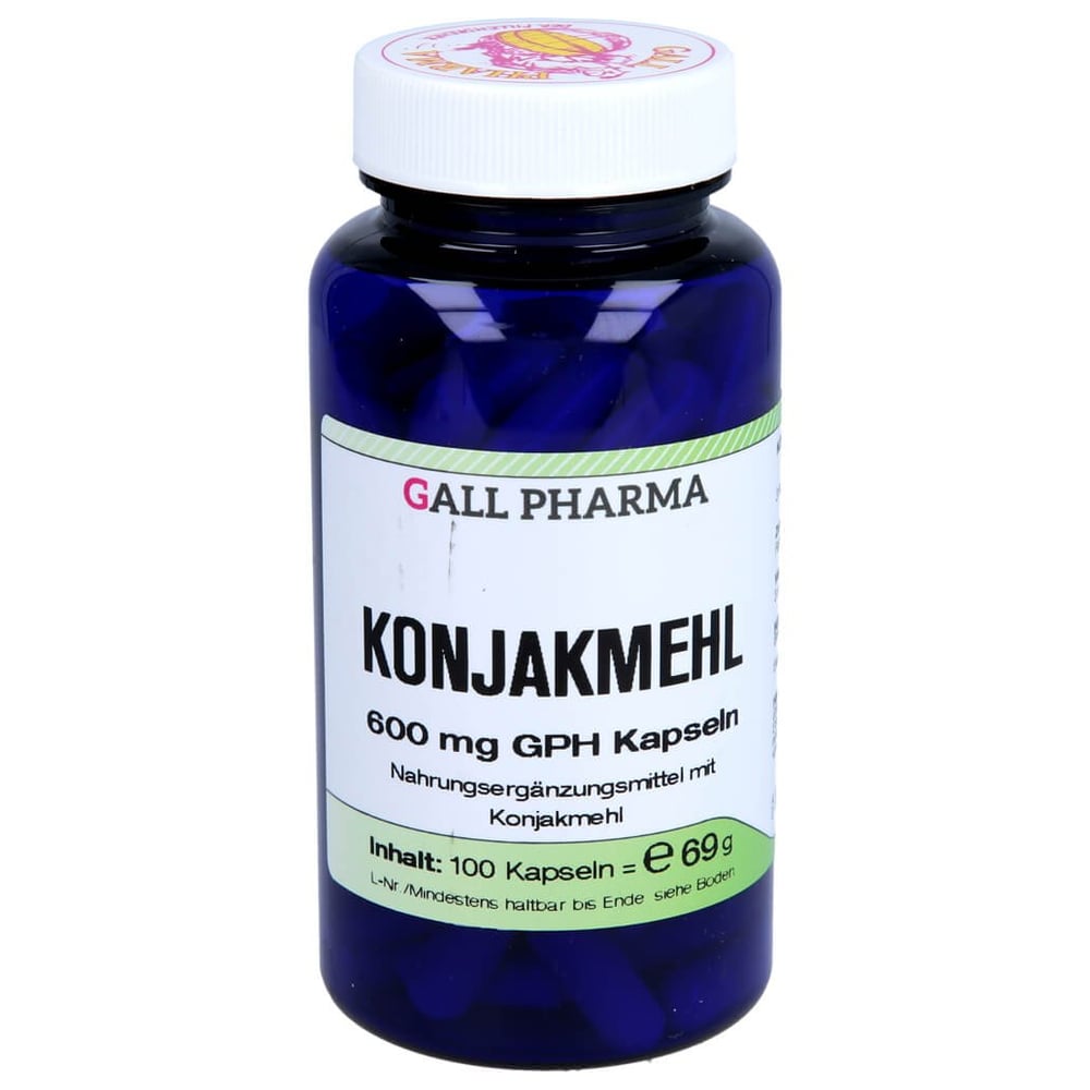 Konjakmehl 600mg Kapseln