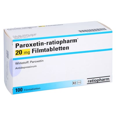 Paroxetin-ratiopharm 20 mg