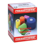 Pressotherm Kohäsive Bandage 8 cmx4 m blau Produktbild 1