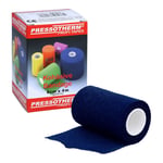 Pressotherm Kohäsive Bandage 8 cmx4 m blau Produktbild 2