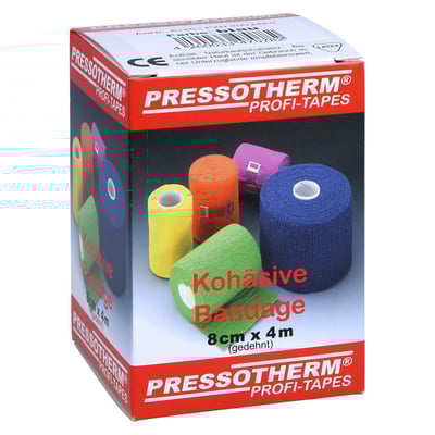 Pressotherm Kohäsive Bandage 8cmx4m blau