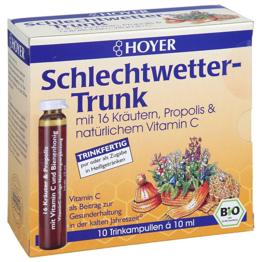 Hoyer Schlechtwetter Trunk Trinkampullen