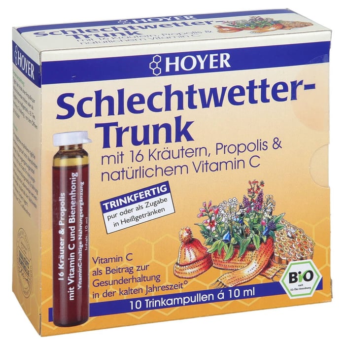 Hoyer Schlechtwetter Trunk Trinkampullen