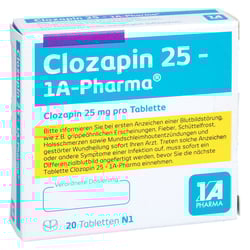 Clozapin 25-1A Pharma