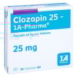 Clozapin 25-1A Pharma