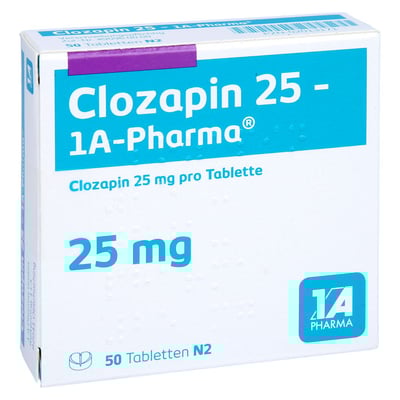 Clozapin 25-1A Pharma