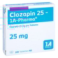 Clozapin 25-1A Pharma