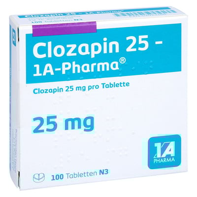 Clozapin 25-1A Pharma