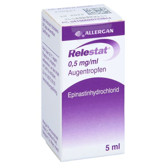 RELESTAT 0,5 mg/ml Augentropfen