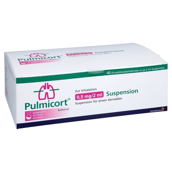 PULMICORT 0,5 mg/2 ml Suspension f.einen Vernebler