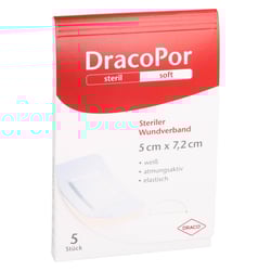 Dracopor Wundverband 5x7,2 cm steril