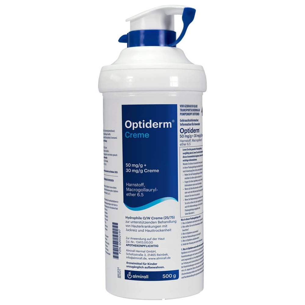 Optiderm Creme im Spender