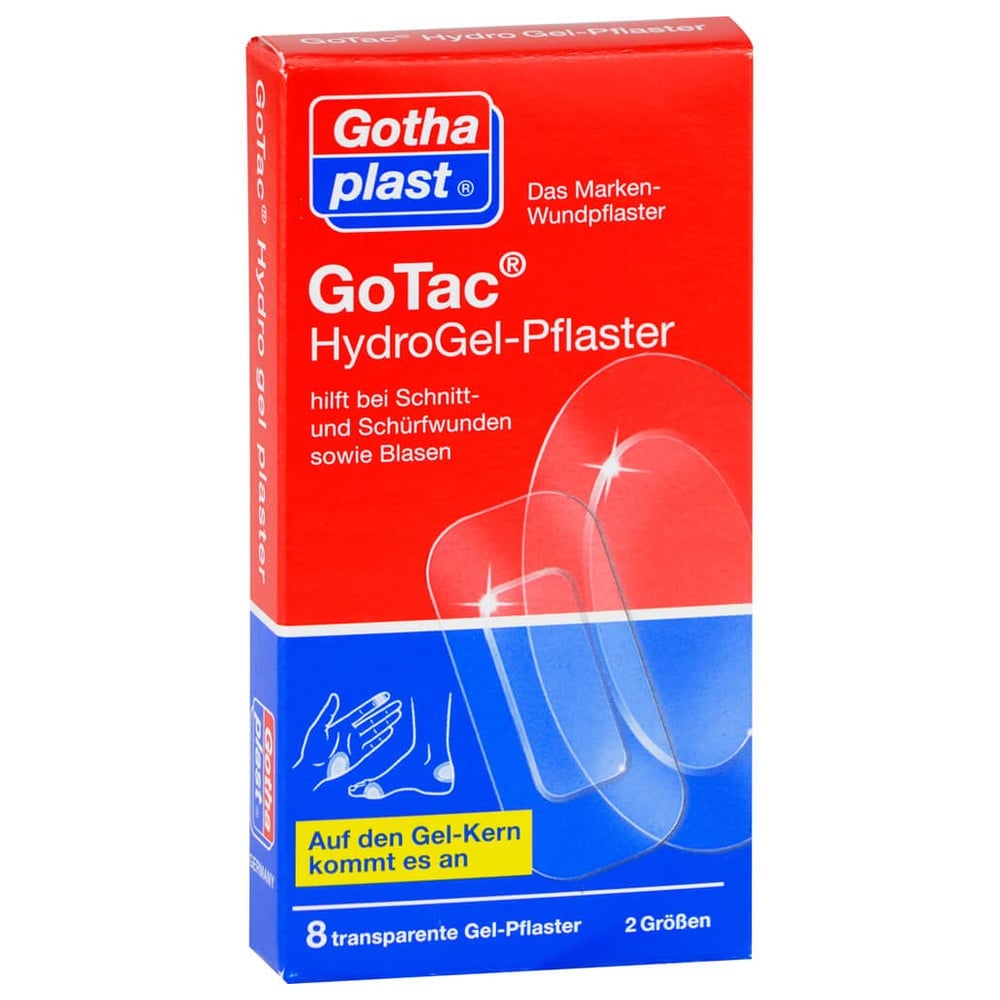 Gotac HydroGel-Pflaster 2 Größenn