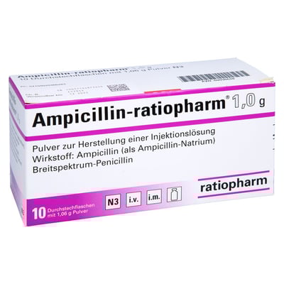 Ampicillin-ratiopharm 1.0 Injektionslösung
