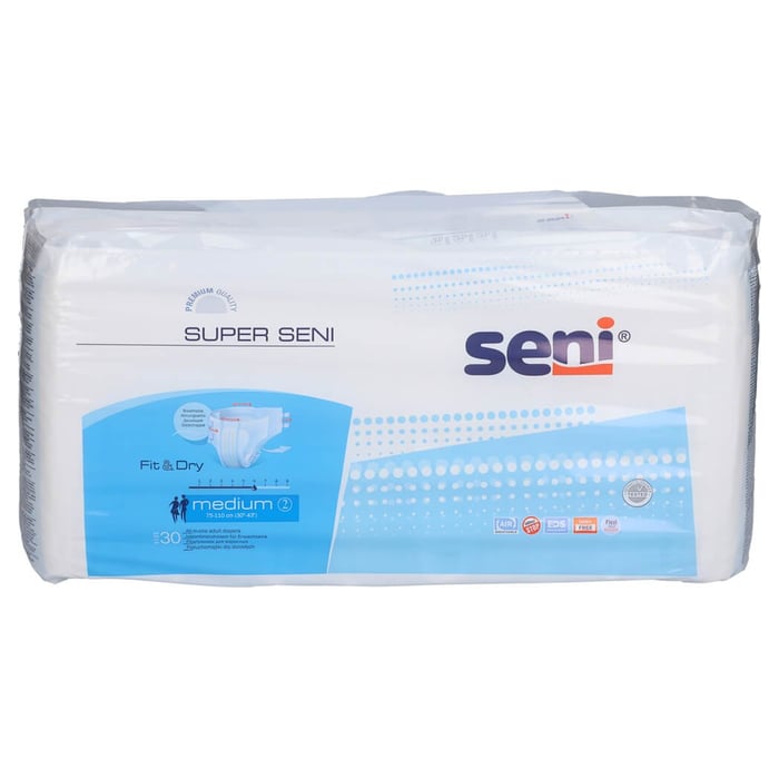 Seni Super Medium Gr.2 Windelhose für Erwachsene