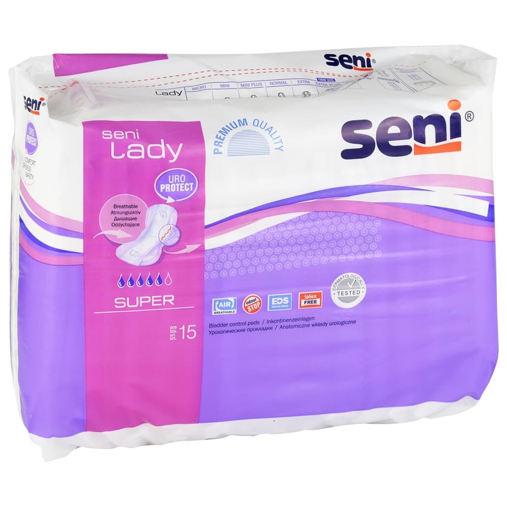 Seni Lady Super Urinvorlage