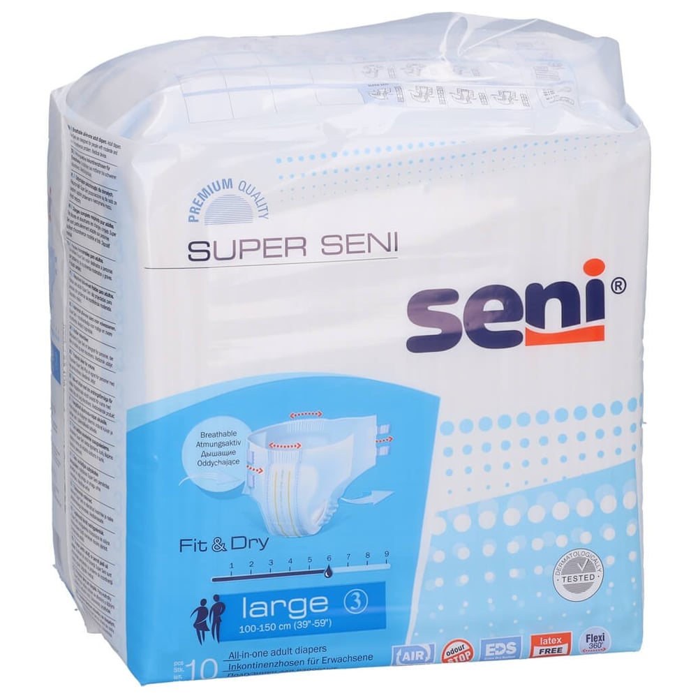 Seni Super Large Windelhosen für Erwachsene Gr.3