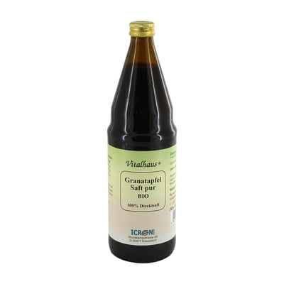 Granatapfel Saft Pur Bio Produktbild 1