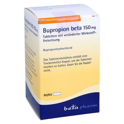 Bupropion beta 150 mg