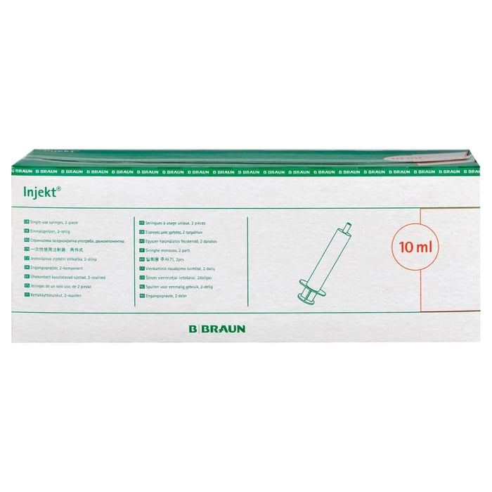 Injekt Einmalspritze 10 ml Luer exzentrisch