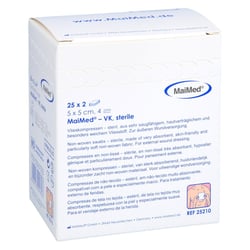 Vlieskompressen 5x5 4-fach steril