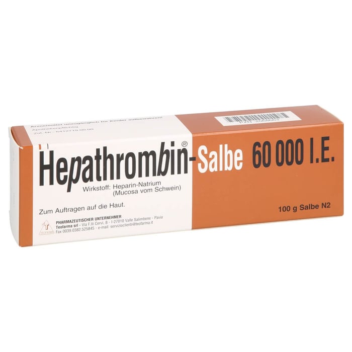Hepathrombin-Salbe 60000 I.E.