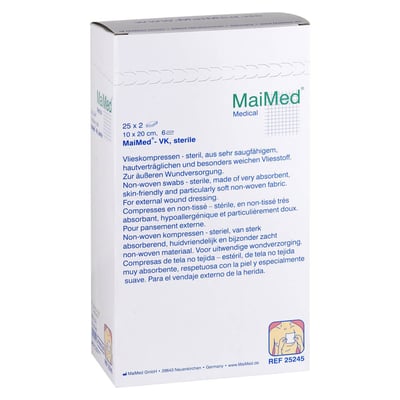 Vlieskompressen 10x20 cm 6-fach steril