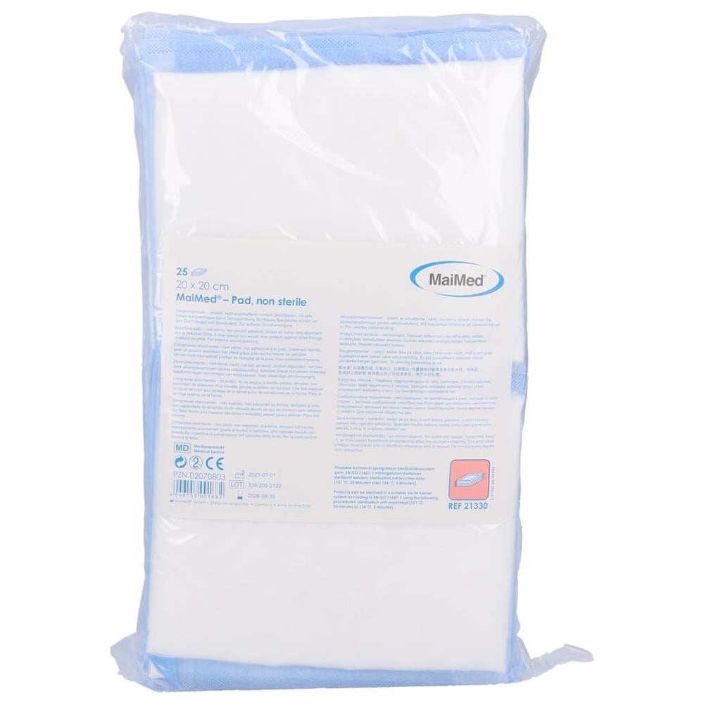 Saugkompressen 20x20 unsteril