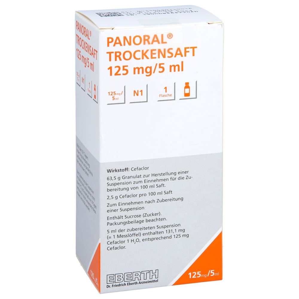 Panoral 125 mg/5 ml