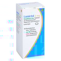 Lamictal 2 mg suspendierbare Tabletten