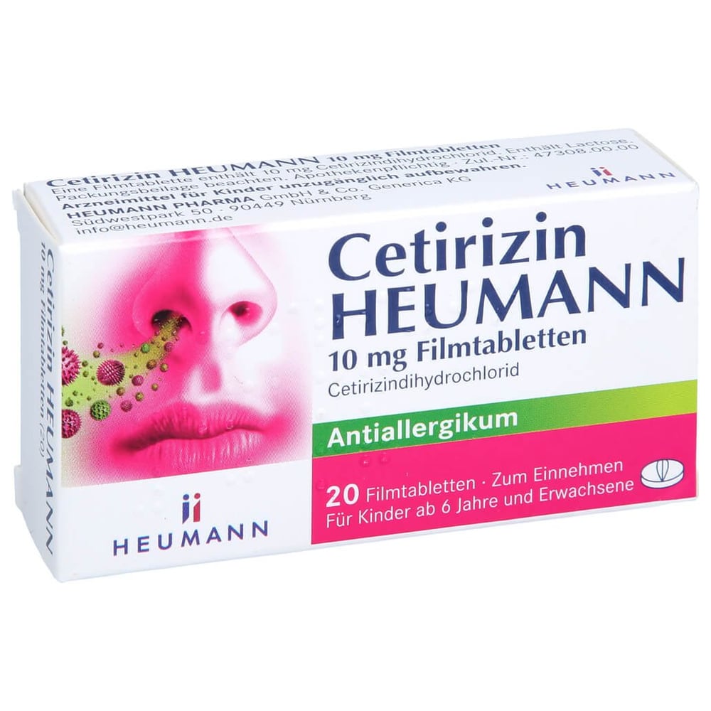 Cetirizin Heumann 10 mg
