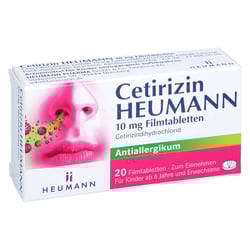 Cetirizin Heumann 10 mg