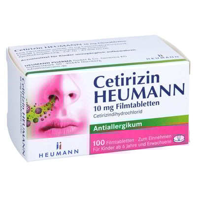 Cetirizin Heumann 10 mg