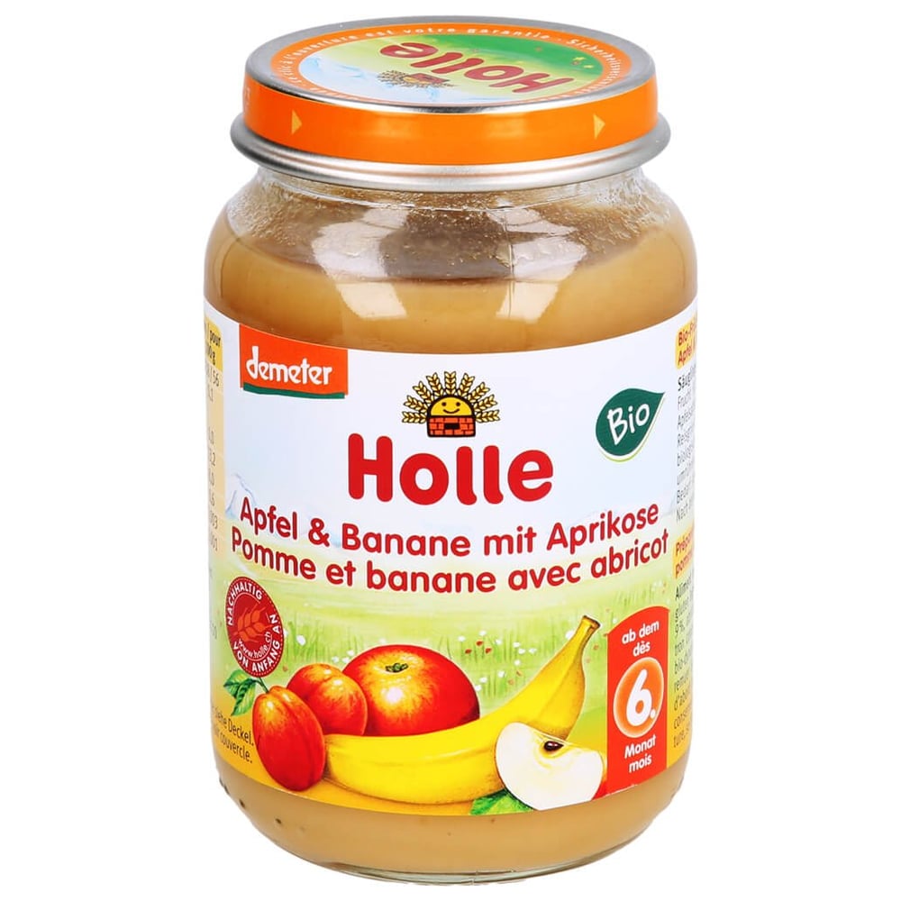 Holle Apfel&Banane mit Aprikose