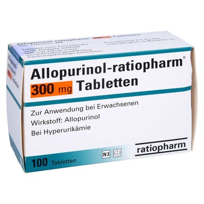 Allopurinol-ratiopharm 300 mg