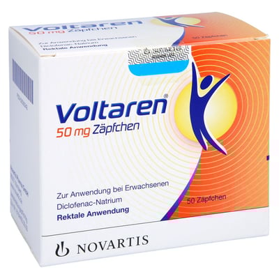 VOLTAREN 50 mg Zäpfchen