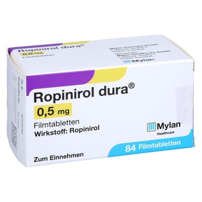 Ropinirol dura 0,5 mg