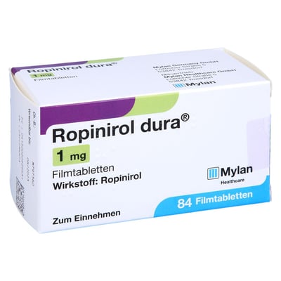 Ropinirol dura 1 mg